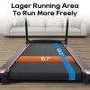 NEW Home Folding Treadmill with Pulse Sensor, 2.5 HP Quiet Brushless Motor , 7.5 MPH