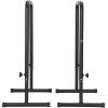 VEVOR Dip Bars, 440 lbs Capacity, Heave Duty Dip Stand Station with Adjustable Height