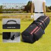 VEVOR Golf Club Travel Bag Golf Luggage Case Cover with Wheels 1800D Oxford