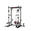 Power cage with LAT PullDown and Weight Storage Rack Optional Weight Bench, 1400 lb Capacity Power Rack for Home and Garage Gyms