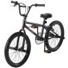 VEVOR 20-Inch BMX Bike Freestyle Bike Men Kid BMX Bicycle Aluminum Alloy Frame