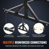 VEVOR Power Tower Pull Up Bar Station, Multi-Function Dip Station with 8-Level Adjustable Height