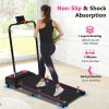 NEW Folding Walking Pad Under Desk Treadmill for Home Office -2.5HP Walking Treadmill With Incline 0.5-7.5MPH 300LBS Capacity Treadmill for Walking Ru