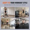 VEVOR Power Tower Pull Up Bar Station, Multi-Function Dip Station with 8-Level Adjustable Height