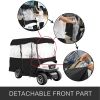 VEVOR Golf Cart Enclosure 86'', 4-Person Golf Cart Cover, 4-Sided Fairway Deluxe, 300D Waterproof Driving Enclosure with Transparent Windows