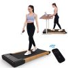 Walking Pad Treadmill Under Desk,Portable Mini Treadmill 265 lbs Capacity with Remote Control,Installation-Free Jogging Machine for Home/Office