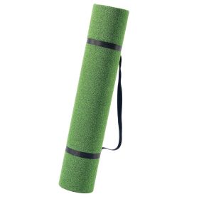 VEVOR 5x4ft Golf Hitting Mat Turf Golf Training Aid Indoor Outdoor Practice (default: default)