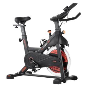 VEVOR Exercise Bike Magnetic Resistance Stationary Bike Indoor Cycling Bike (Flywheel Type: Medium-Duty Flywheel, Resistance System: Magnetic Resistance)