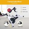 Stationary Bikes for Home Indoor Exercise Bike with LCD Monitor and Comfortable Seat Cushion for Home Gym Cardio Fitness Training
