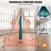 VEVOR Aerial Yoga Frame & Yoga Hammock, 9.67 ft Height Professional Yoga Swing Stand Comes with 6.6 Yards Aerial Hammock