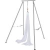 VEVOR Aerial Yoga Frame & Yoga Hammock, 9.67 ft Height Professional Yoga Swing Stand Comes with 6.6 Yards Aerial Hammock