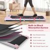 2 In 1 Under Desk Electric Treadmill 2.5HP, Remote Control, Display, Walking Jogging Running Machine Fitness Equipment For Home Gym Office