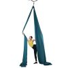 VEVOR Aerial Silk & Yoga Swing, 8.7 Yards, Aerial Yoga Hammock Kit with 100gsm Nylon Fabric, Full Rigging Hardware & Easy Set-up Guide