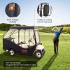 VEVOR Golf Cart Enclosure, 600D Polyester Driving Enclosure with 4-Sided Transparent Windows