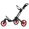 3 Wheel Folding Golf Push Cart with Scoreboard and Adjustable Handle