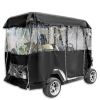 VEVOR Golf Cart Enclosure, 4-Person Golf Cart Cover, 4-Sided Fairway Deluxe, 300D Waterproof Driving Enclosure with Transparent Windows, Fit for EZGO