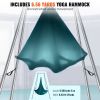 VEVOR Aerial Yoga Frame & Yoga Hammock, 9.67 ft Height Professional Yoga Swing Stand Comes with 6.6 Yards Aerial Hammock