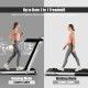 2.25HP 2 in 1 Folding Treadmill with APP Speaker Remote Control