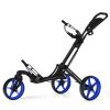 3 Wheel Folding Golf Push Cart with Scoreboard and Adjustable Handle