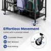 Golf Bag Organizer with Lockable Wheels for Multi Occasions