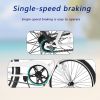 Multifunction 26 Inch Single Speed Bike, Steel Frame, Upright Comfortable Seat, Rear Roller Coaster Brakes, Multi-function Rear Shelf, Multicolor