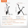 VEVOR Folding Exercise Bike Fitness Stationary Bike Upright Indoor Cycling Bike