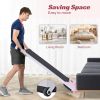 2 In 1 Under Desk Electric Treadmill 2.5HP, Remote Control, Display, Walking Jogging Running Machine Fitness Equipment For Home Gym Office