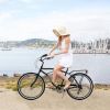 Multifunction 26 Inch 7 Speed Bike, Steel Frame, Upright Comfortable Seat, U-brake, Multi-function Rear Rack, Multicolor