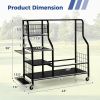 Golf Bag Organizer with Lockable Wheels for Multi Occasions