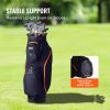 VEVOR Golf Cart Bag with 14 Way Organizer Divider Top, 36' 13 Pockets Premium Cart Bag