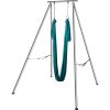 VEVOR Aerial Yoga Frame & Yoga Hammock, 9.67 ft Height Professional Yoga Swing Stand Comes with 6.6 Yards Aerial Hammock