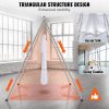 VEVOR Aerial Yoga Frame & Yoga Hammock, 9.67 ft Height Professional Yoga Swing Stand Comes with 6.6 Yards Aerial Hammock