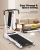 FYC Under Desk Treadmill - 2 in 1 Folding Treadmill for Home 300LBS Weight Capacity;  Free Installation Foldable Treadmill Compact Electric Running Ma