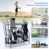 Golf Bag Organizer with Lockable Wheels for Multi Occasions