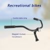 Multifunction 26 Inch Single Speed Bike, Steel Frame, Upright Comfortable Seat, Rear Roller Coaster Brakes, Multi-function Rear Shelf, Multicolor