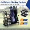 Golf Bag Organizer with Lockable Wheels for Multi Occasions